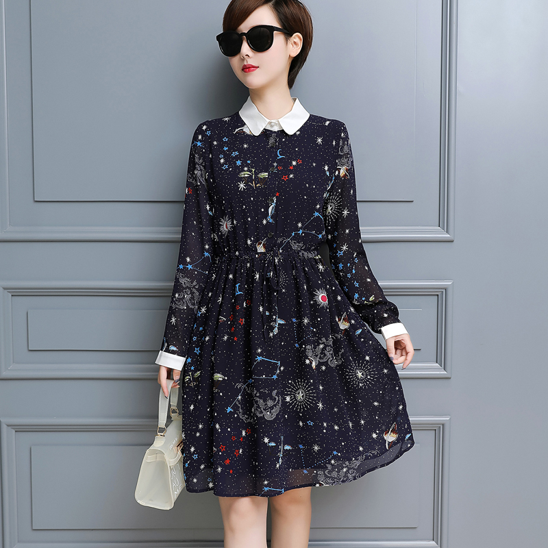 大码胖mm显瘦百搭连衣裙,显瘦遮肉120斤到220斤连衣裙夏季