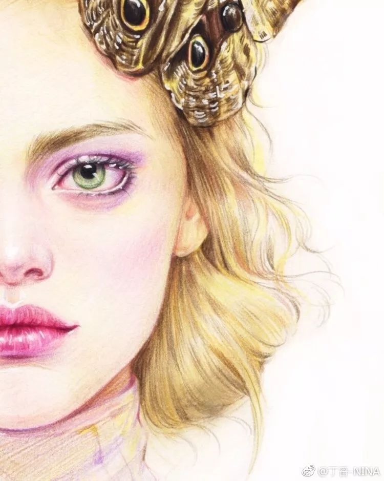 礼服怎么画好看仙气用彩铅,马克笔和彩铅裙子上色教程