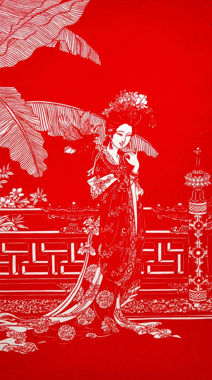 东北大姐剪纸被误认为是油画,东北民间美术剪纸