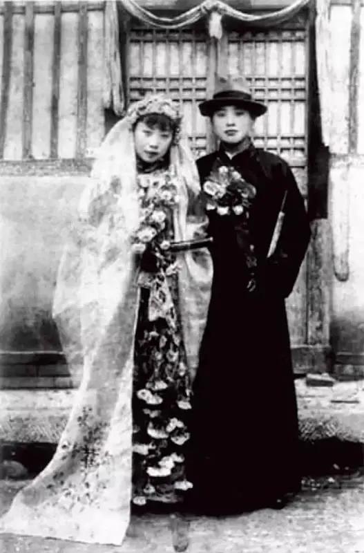 婚纱照民国风军阀婚纱,千年前的婚纱能有多惊艳