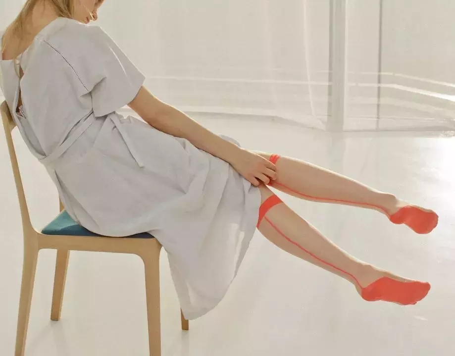 优雅气质花纹蕾丝船袜 (亚洲民族复古风短棉袜)