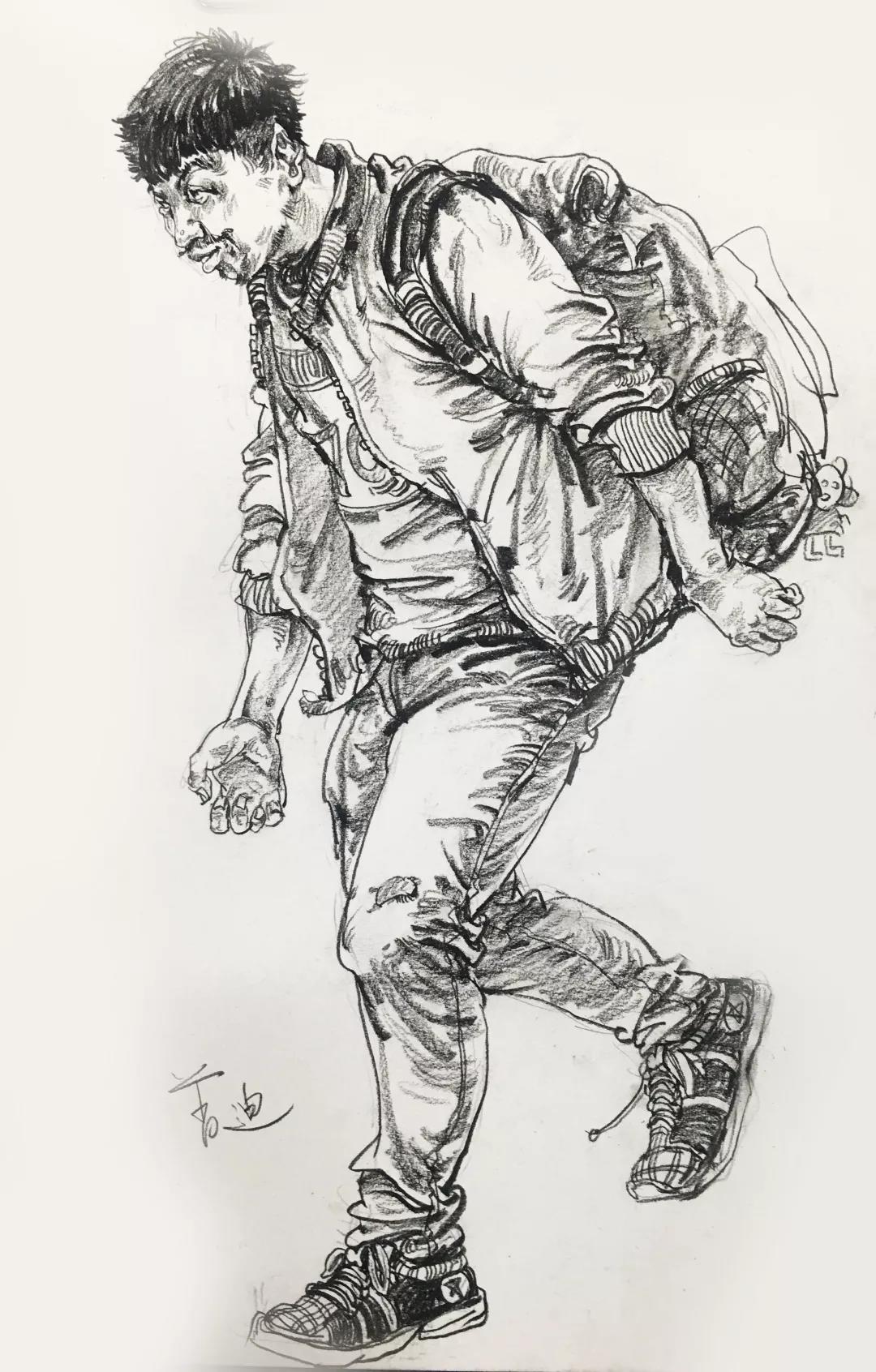 速写怎么起形又准又快,速写注意事项