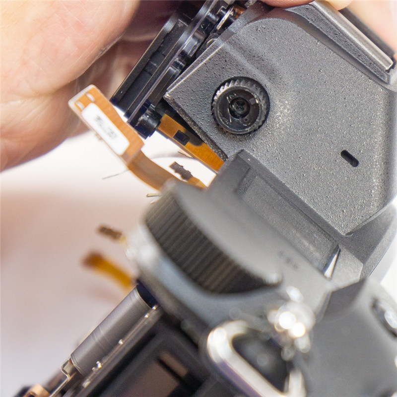 拆解维修泡过水的尼康z7相机,尼康z7拆机版是什么