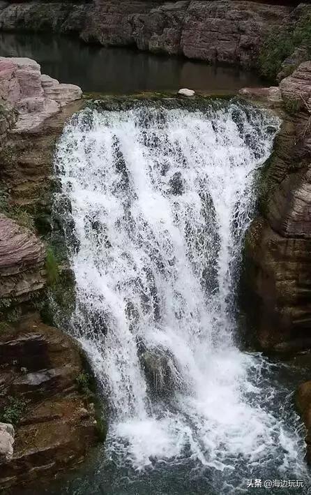 海南古银瀑布线路,海南兴隆情人瀑布