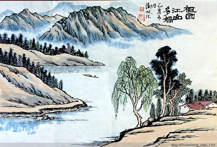 教程一幅山水画,一篇文章教你看懂艺术