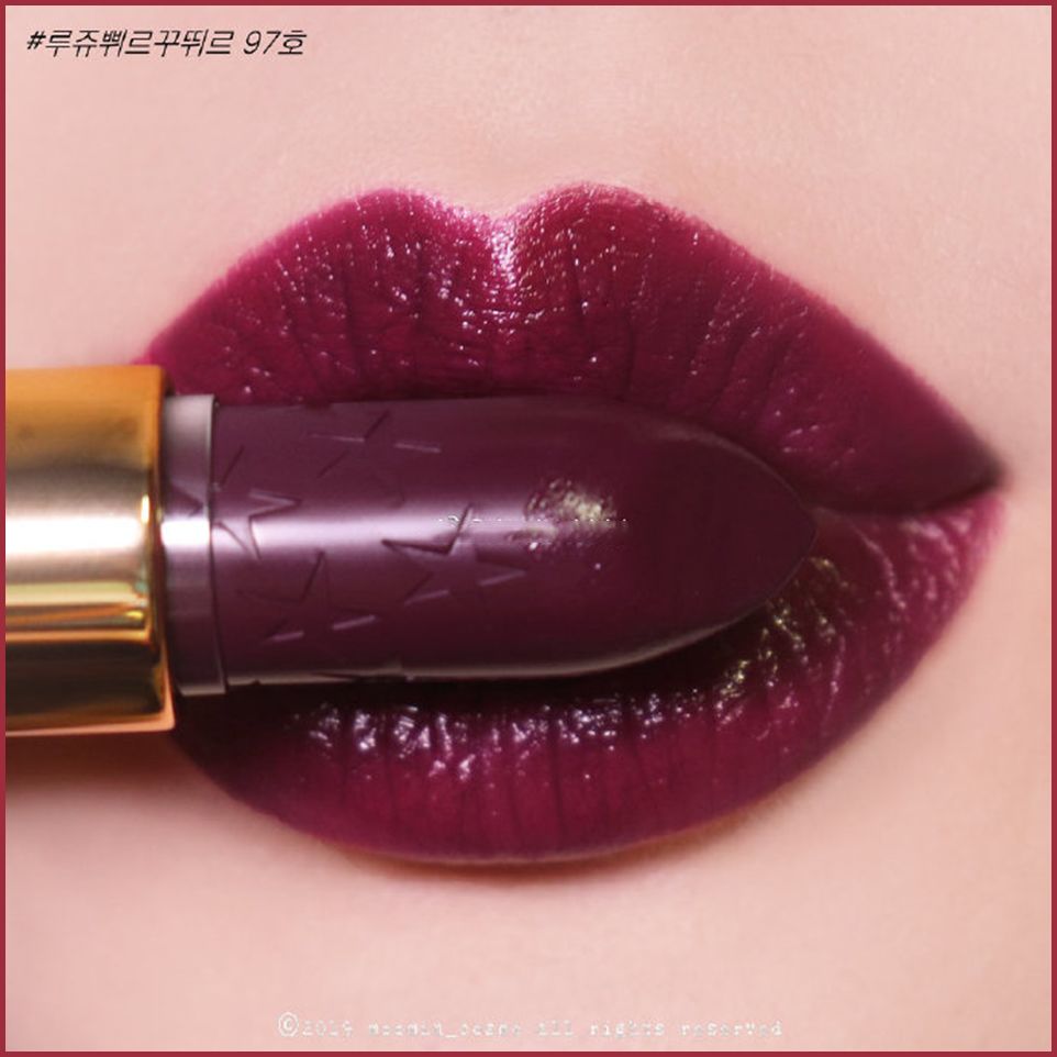 今年秋冬大牌的口红复古红,gucci蓝管最热色口红推荐