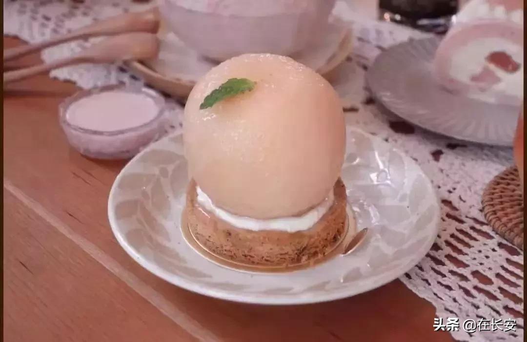 少女心爆棚四款蜜桃甜品,少女心蜜桃限定