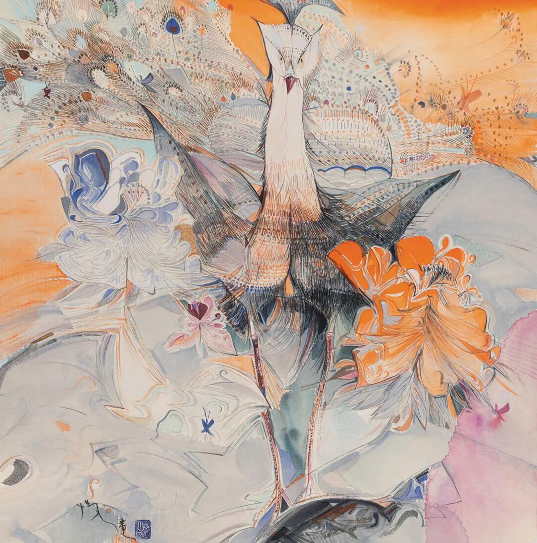 赵怡文中国画作品展,江苏书画院名家