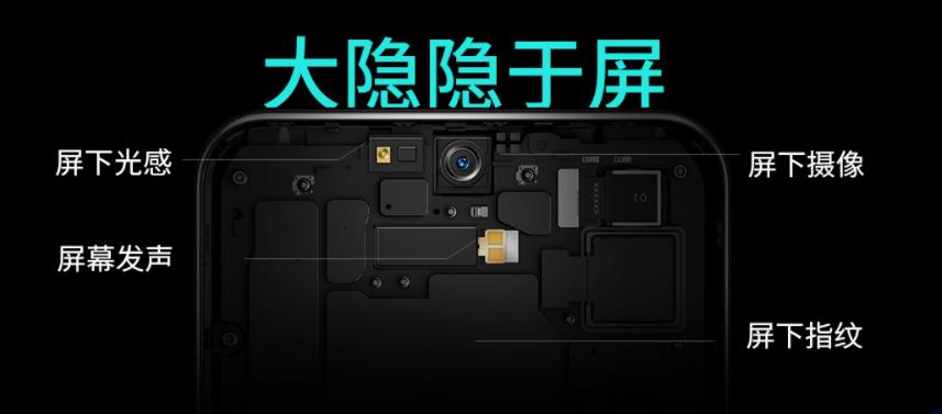 中兴axon305g屏下摄像手机,中兴axon30u和oppofindx3pro