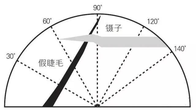 嫁接睫毛技术进行中,m型嫁接睫毛教程零基础手法