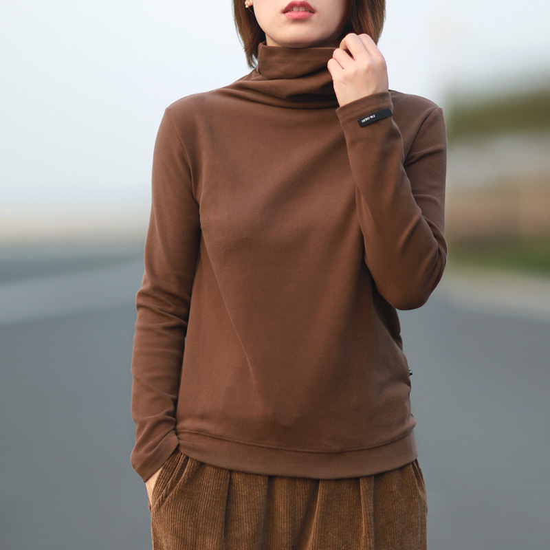 条纹宽松打底衫韩版慵懒风,韩版宽松大码中长款打底衫