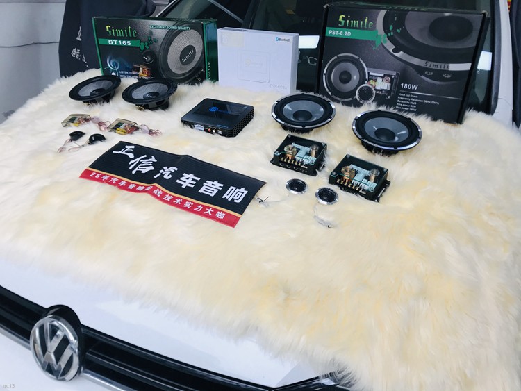 大众途安音响加中置喇叭,大众途安音响改装价格