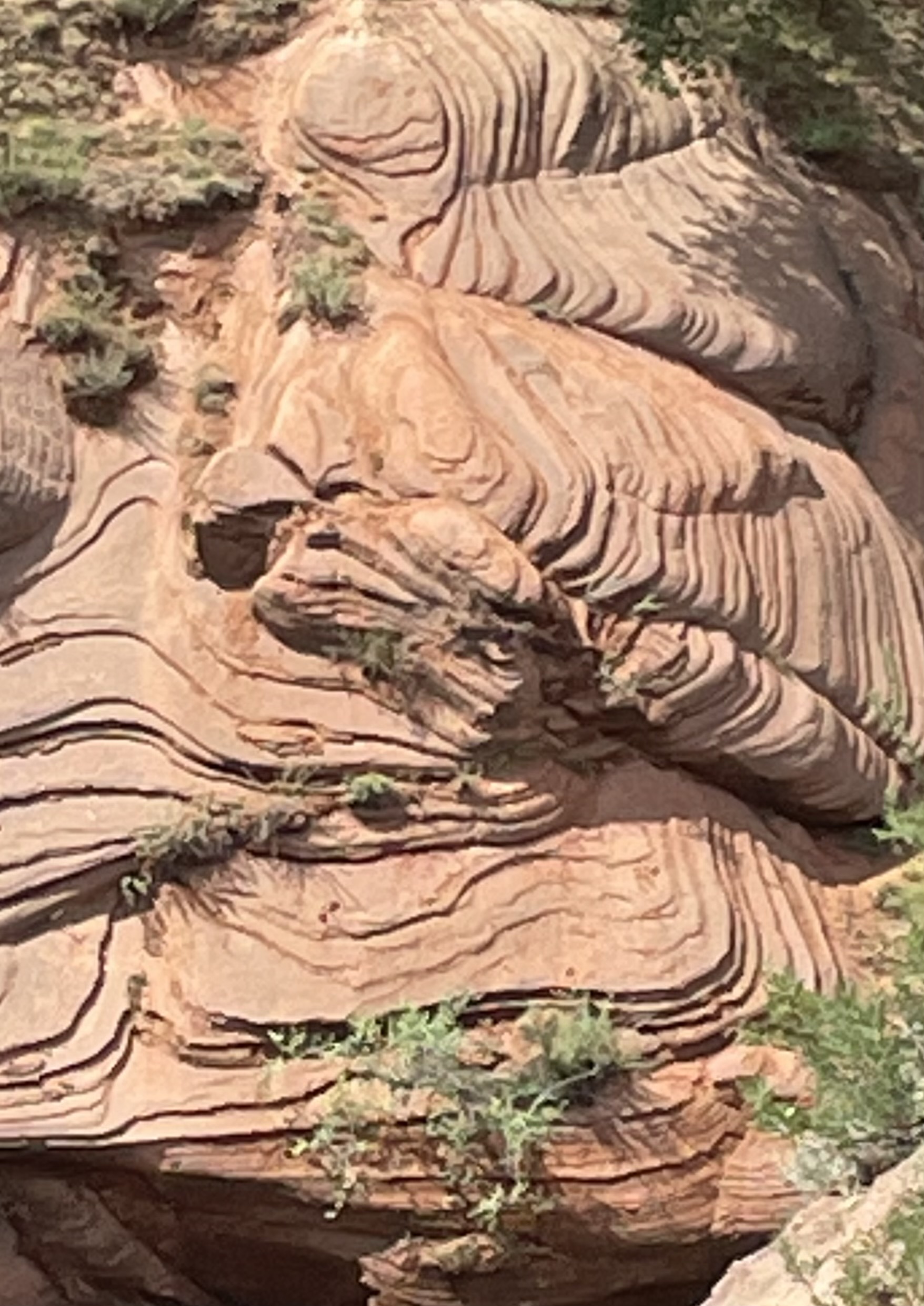 靖边波浪谷湖,靖边县波浪谷景区