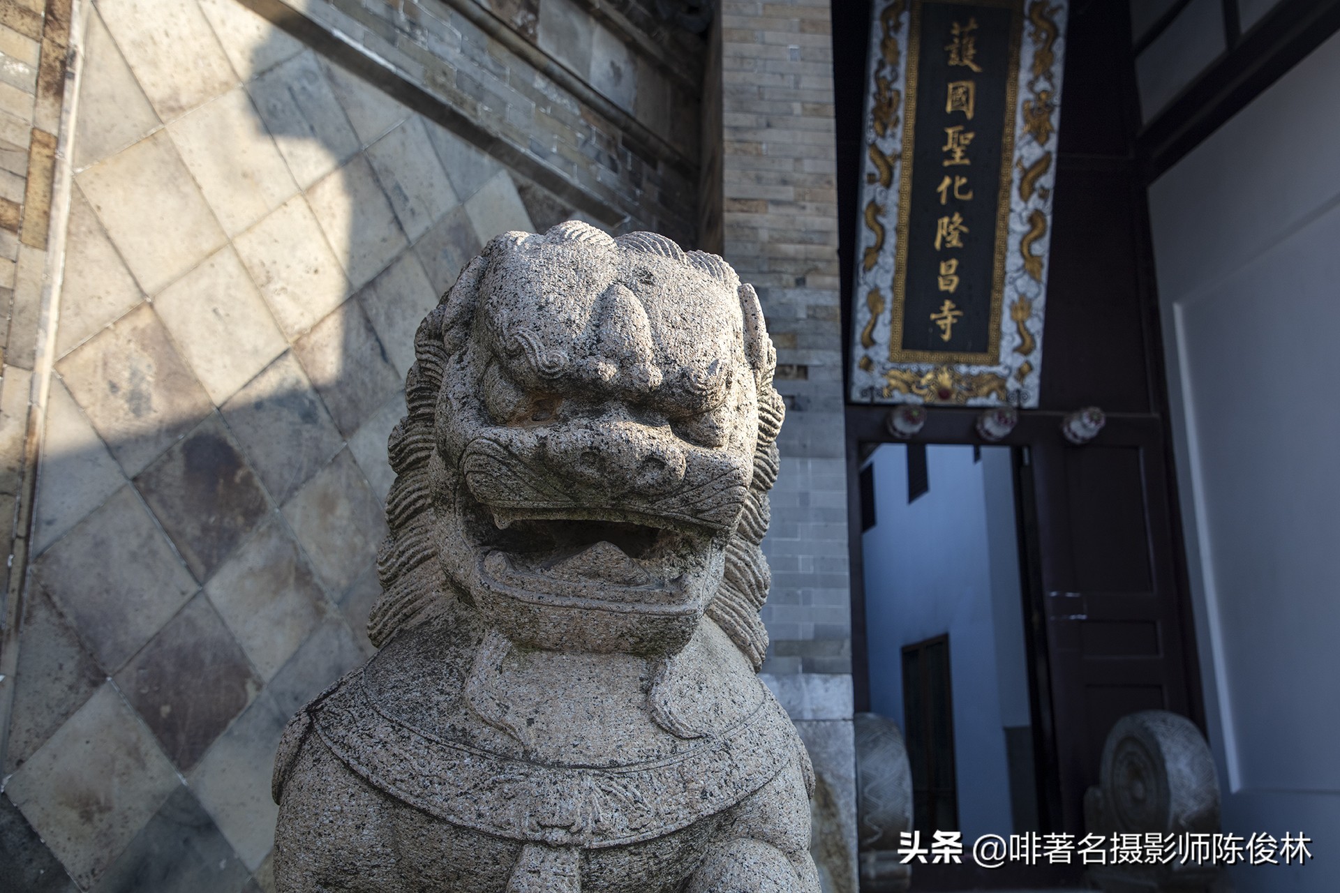 山门朝北开韦陀菩萨坐正殿律宗第一名山宝华山隆昌寺1500年