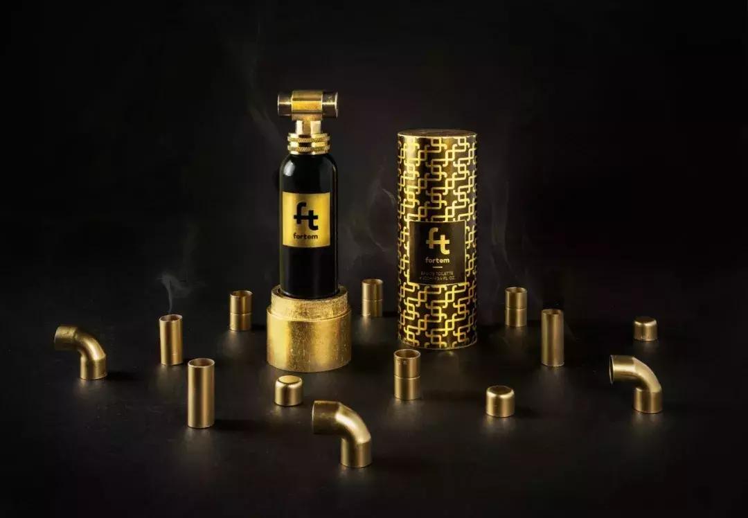 橙味香水包装设计,香水小众设计感包装