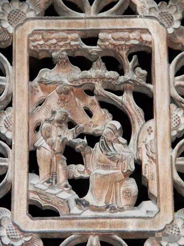 徽派村落宏村风景,山为牛头树为角的意思