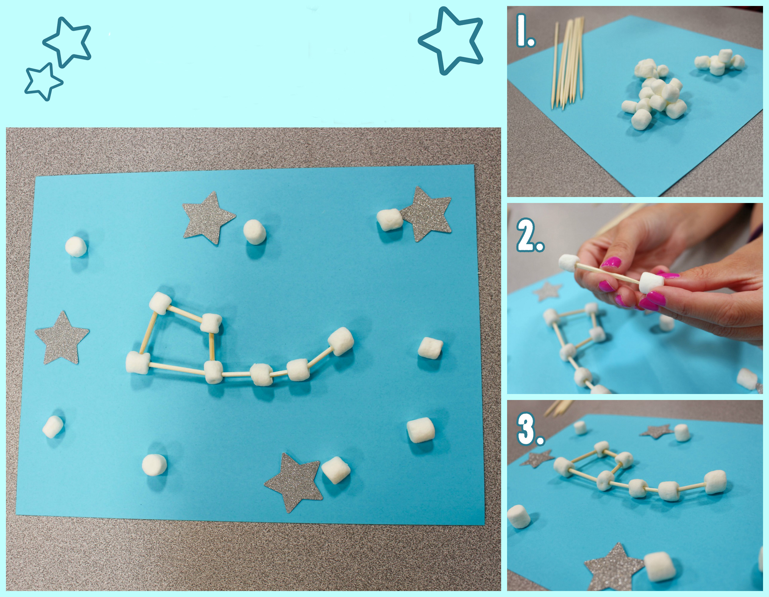 神秘的宇宙星球立体手工,关于宇宙探索的手工