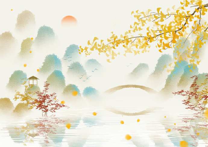 秋分时节诗歌100首,秋分诗词二首