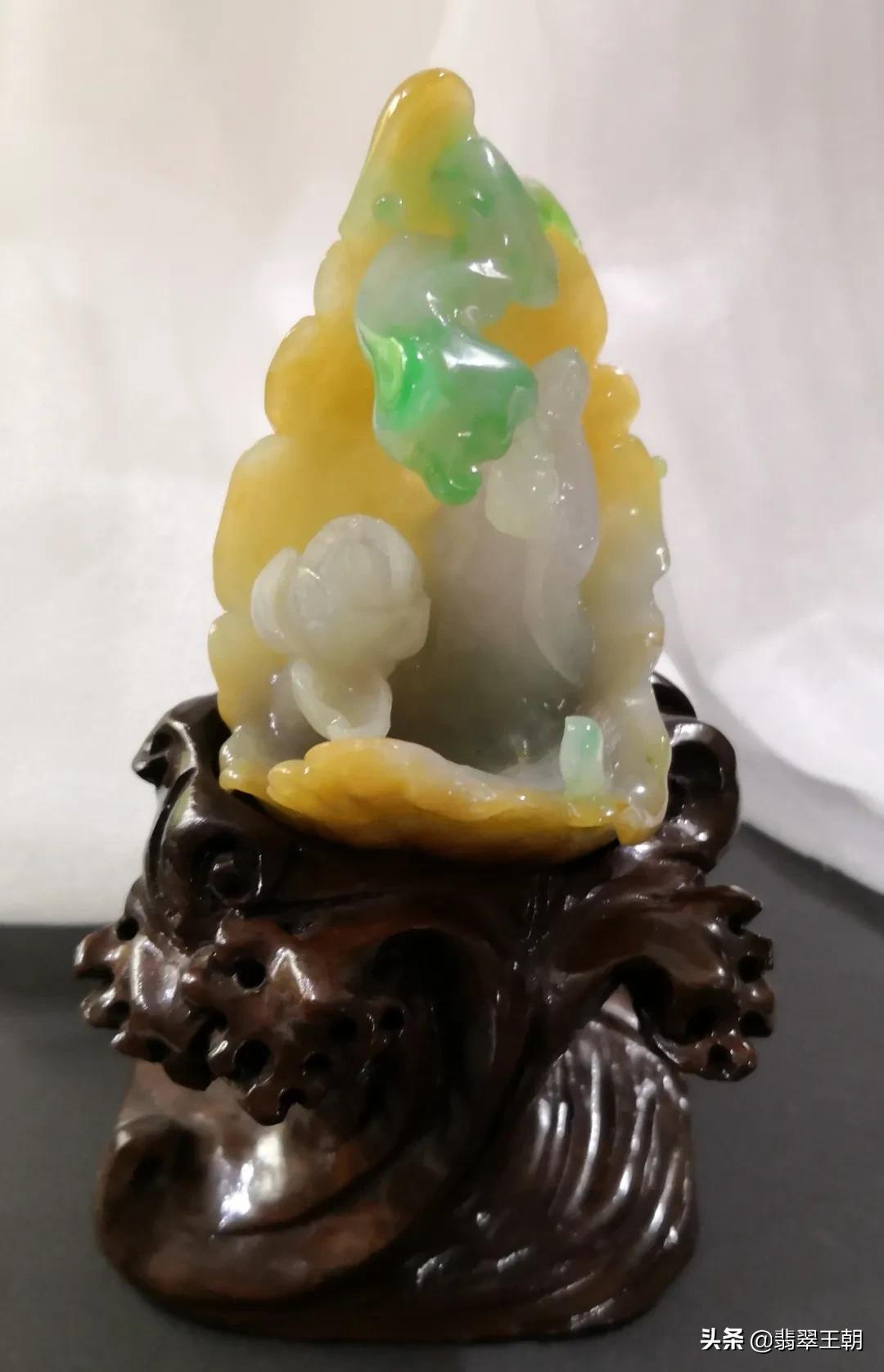 摆件翡翠高端大气上档次,大师级翡翠摆件图片