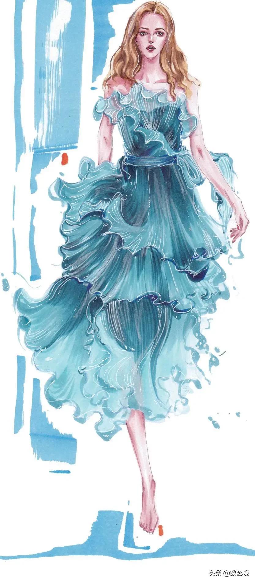 马克笔基本教程,马克笔基础步骤