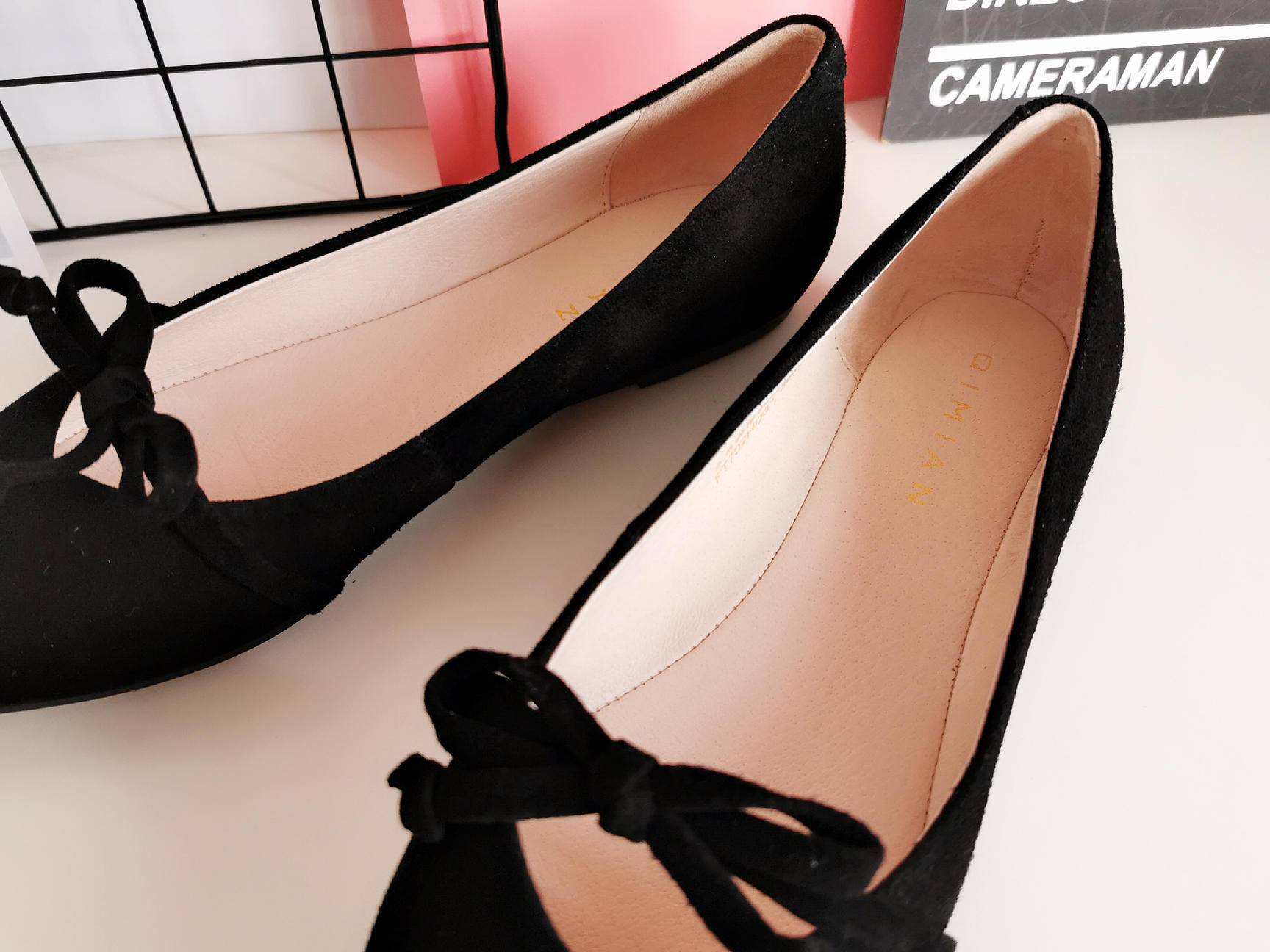 软底蝴蝶结单鞋高级感百搭鞋子,浅口百搭豆豆鞋蝴蝶结