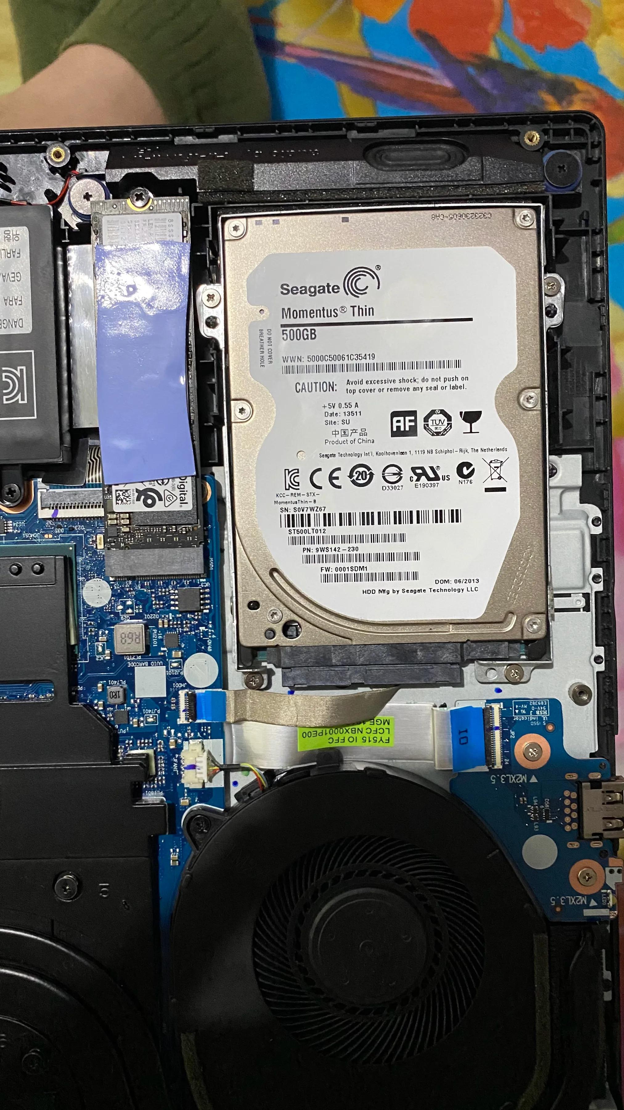 联想拯救者台式电脑加装机械硬盘,自己动手升级笔记本电脑配置