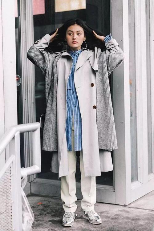 大衣穿搭女冬选择,女人要风度不要温度