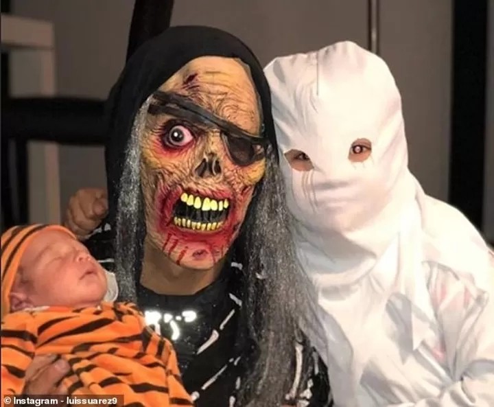 足球球星万圣节装扮,足球明星们的万圣节