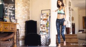 倪妮和周冬雨的差距有多大,倪妮周冬雨动作图片