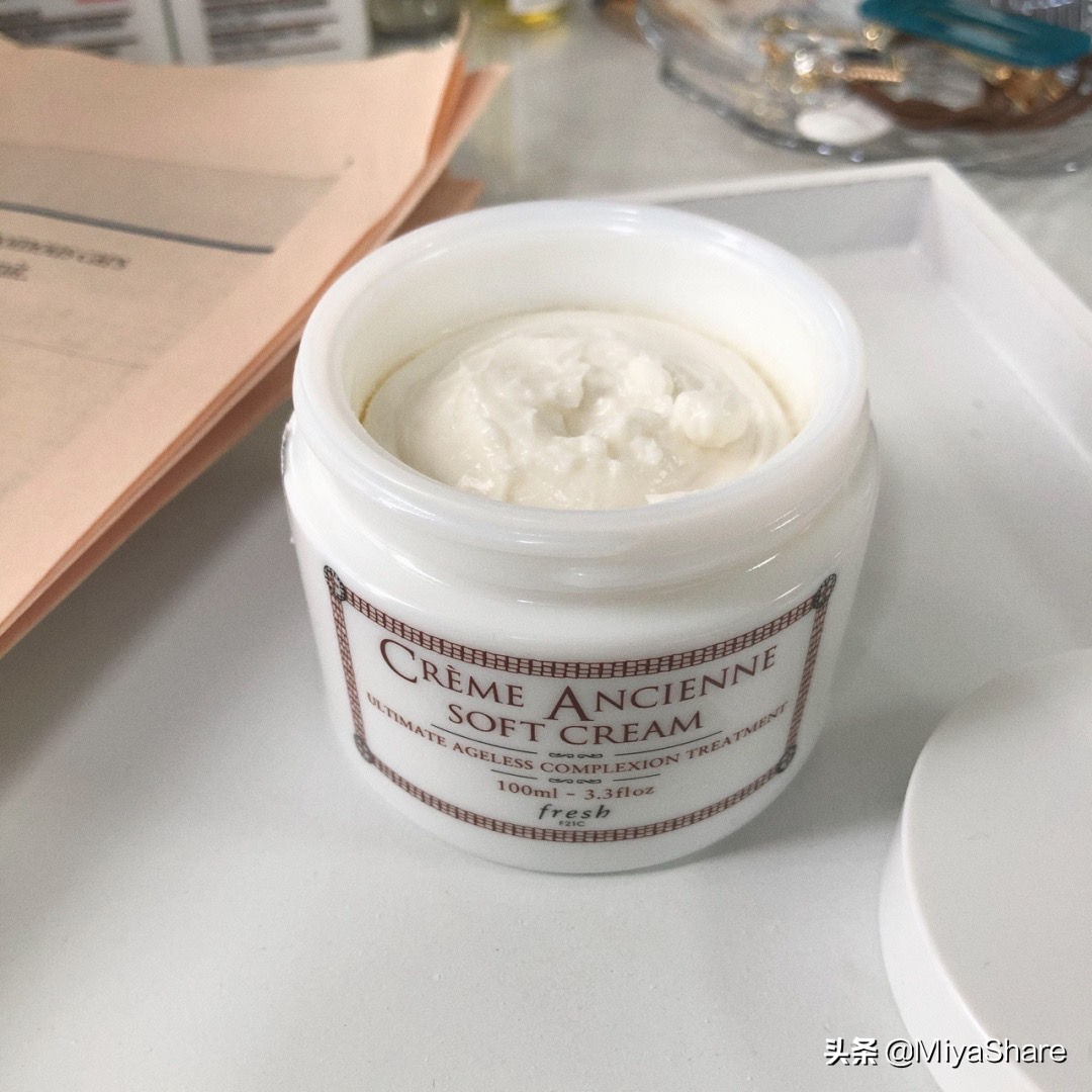 fresh古源面霜和希思黎黑玫瑰,资生堂面霜五合一测评