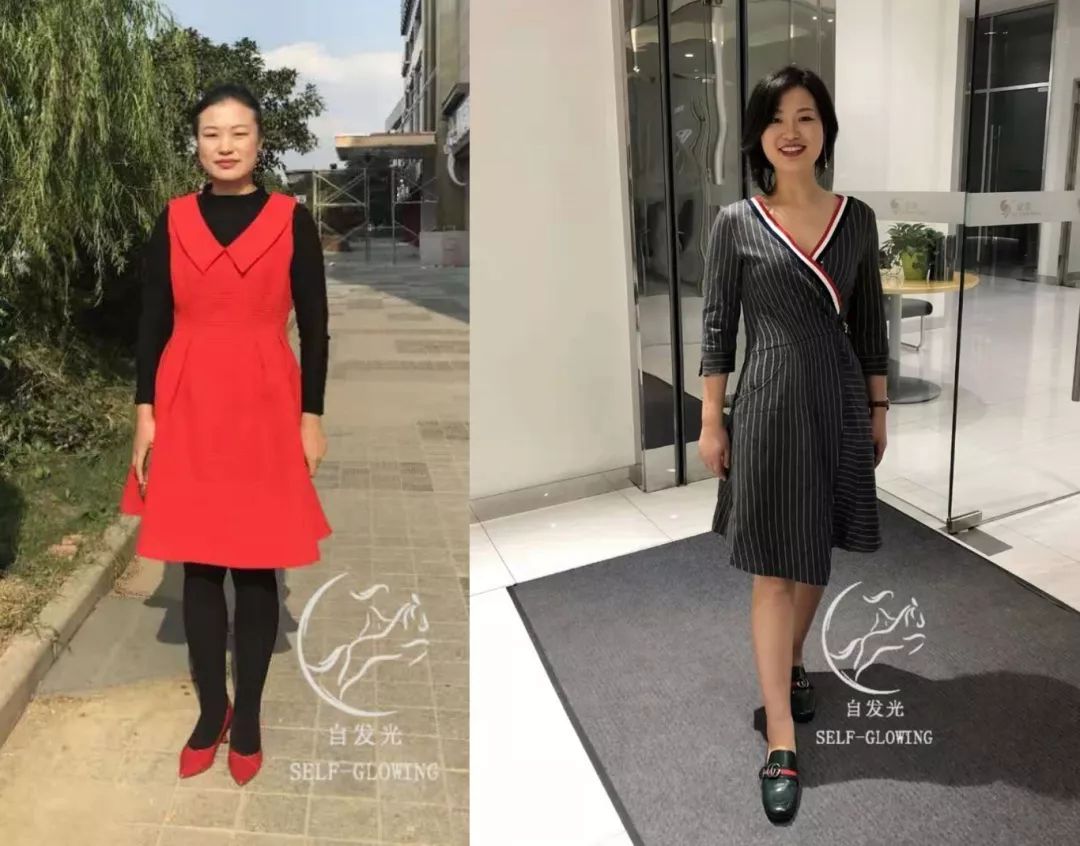 素人改造大圆脸短发,素人大改造方脸粗腿矮个子