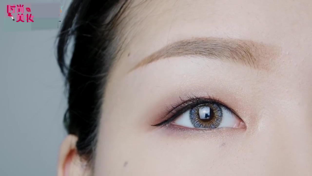 内双肿眼皮淡妆眼妆教程,眼妆教程干净清纯高级肿眼泡内双