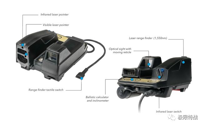 最新型智能枪瞄准镜,狙击枪瞄准镜黑科技