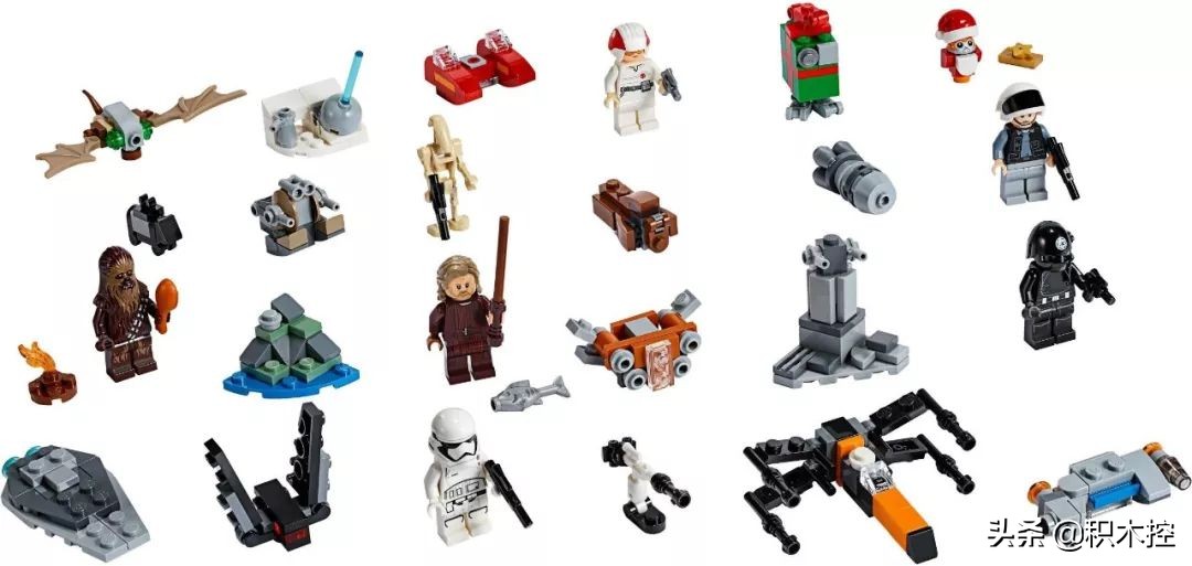 乐高圣诞节日历,乐高星球大战圣诞日历