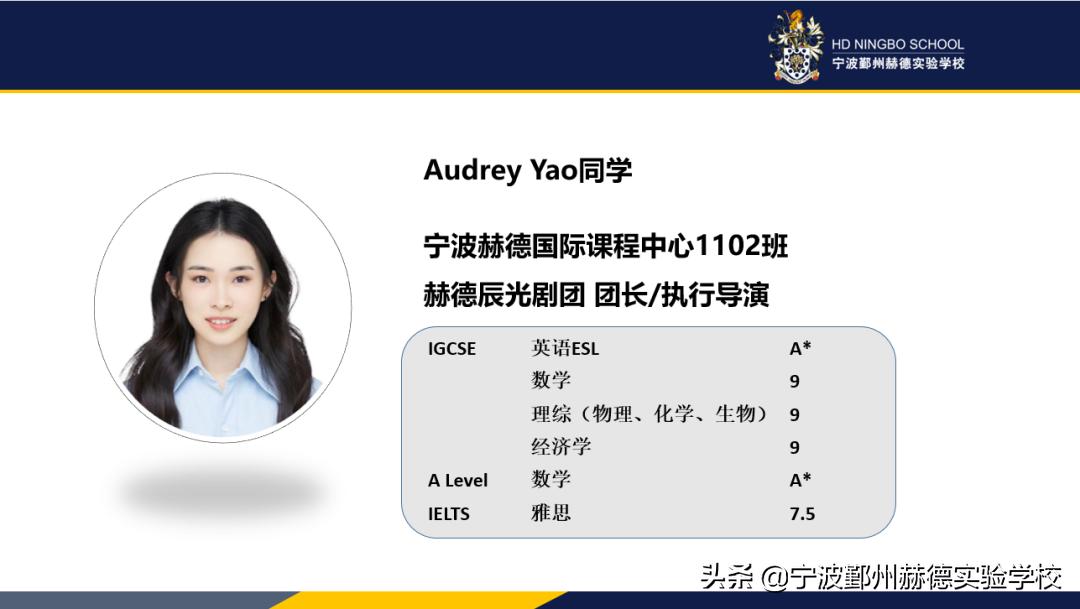 “说起我在赫德的故事，可能要从五年前的一个‘偶然’讲起...