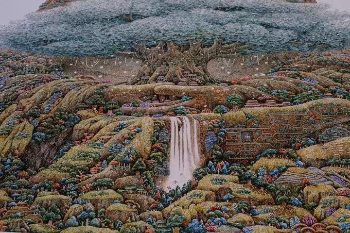 小央美钢笔画视频,极品五大钢笔画简直美爆