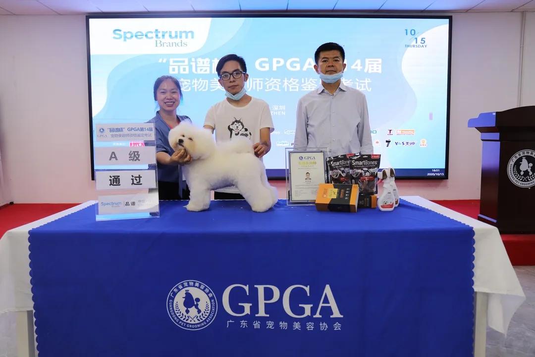 成绩公布！“品谱杯”GPGA第14届宠物美容师资格鉴定考试