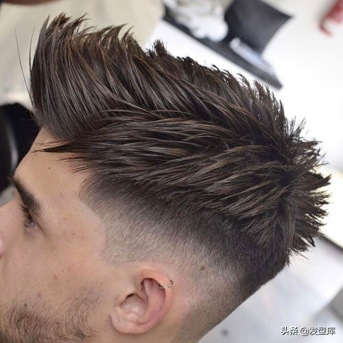 干练清爽的男士短发样式,精简发型男短发