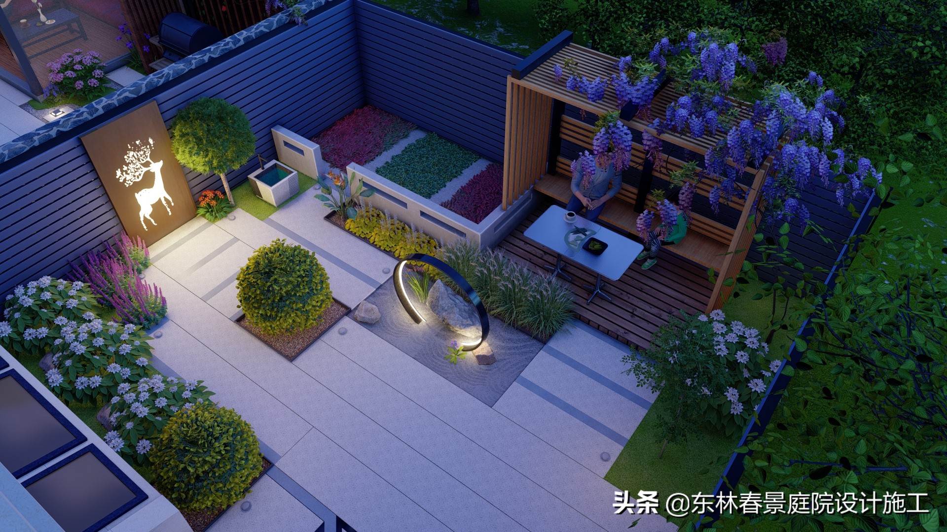 别墅庭院设计案例,各种别墅设计大全