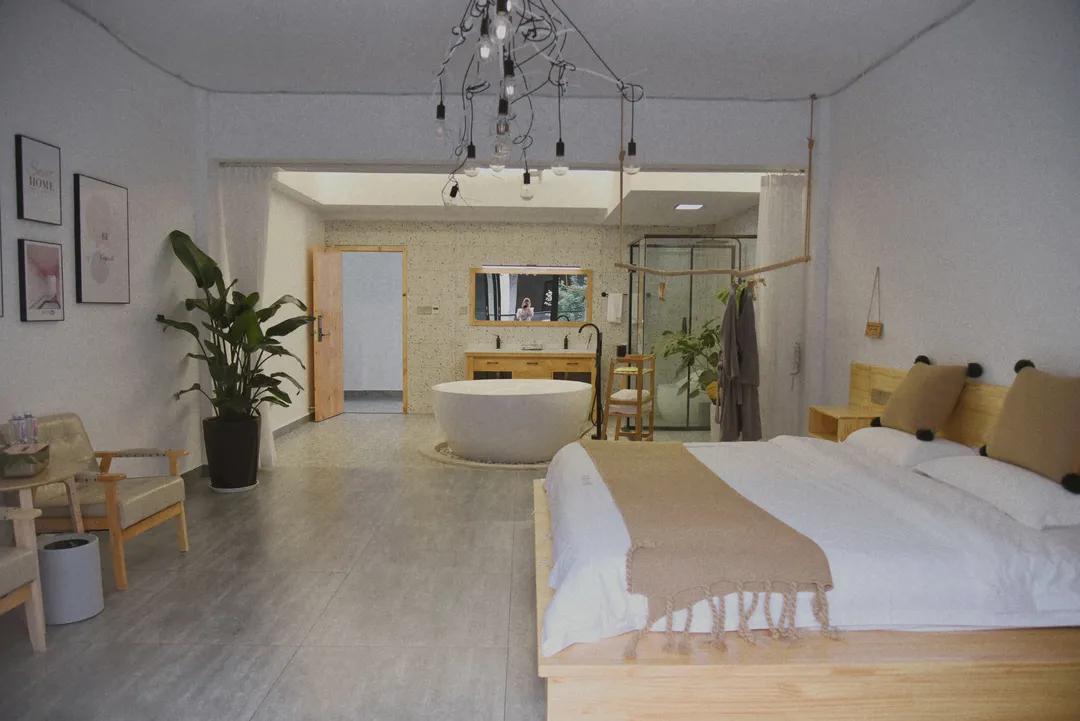 崇州温泉独栋民宿,崇州云来小院