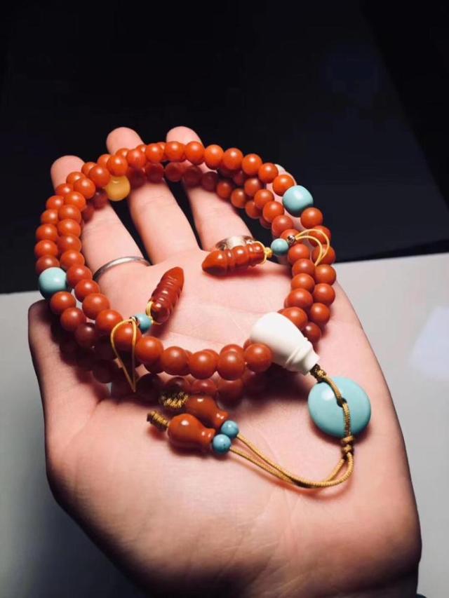 文玩手串配饰搭配合集,文玩金刚手串配饰大全