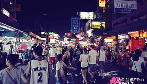 曼谷夜市必去十大景点,曼谷夜市水果西施