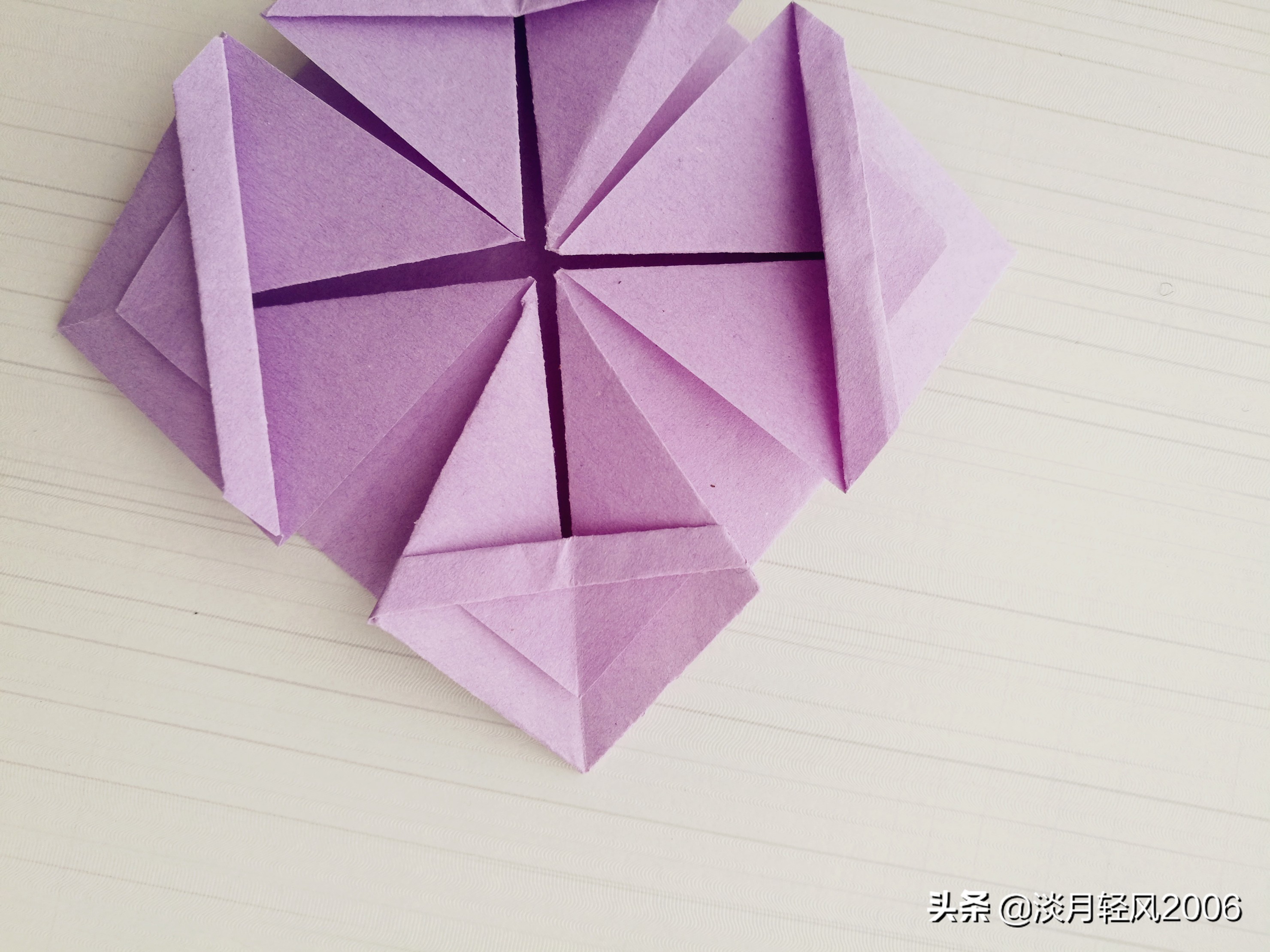 手工DIY制作花篮,简单折少女心的手工