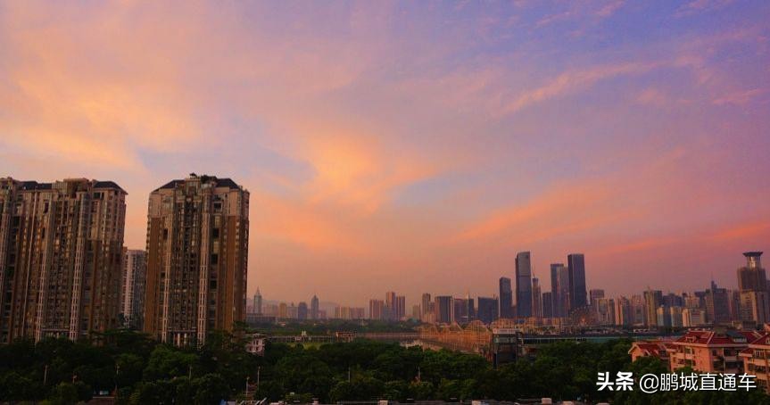 昨天深圳晚霞喜提热搜！美爆了，一大波晚霞图片来袭