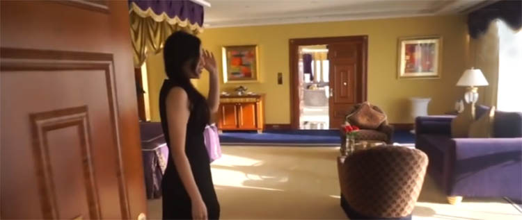 迪拜帆船酒店5万一天,迪拜帆船酒店不怕水涨吗