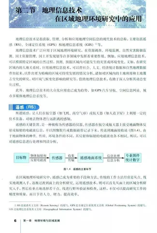 高中地理必修三全套教学视频,高中地理必修三知识总结
