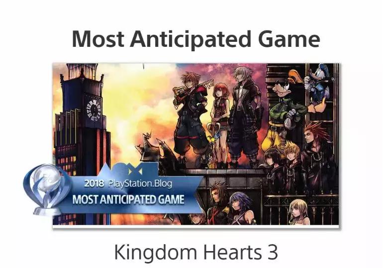 2018年度最佳游戏堡垒之夜,playstation年度最佳