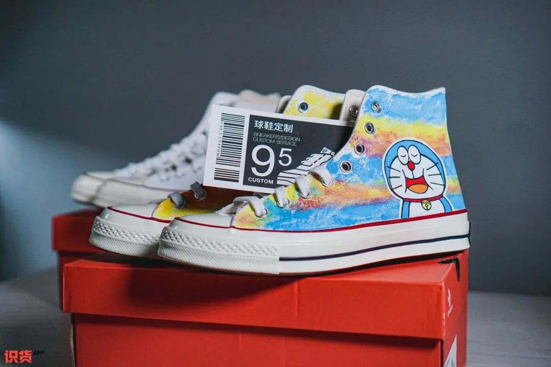 哆啦a梦联名鞋子帆布鞋,愿望成真哆啦a梦