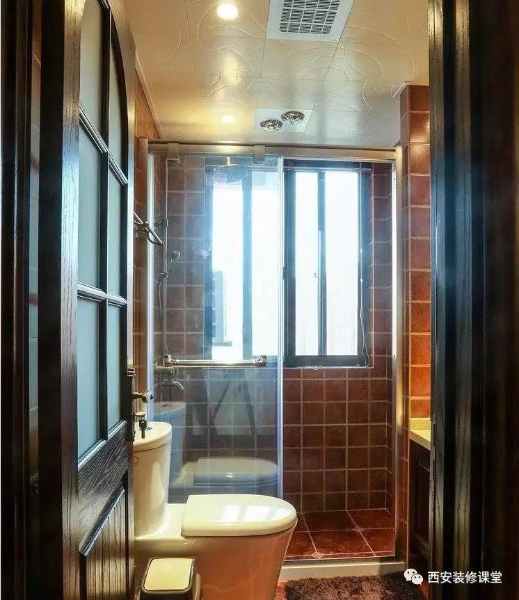 130平三室一厅美式衣帽间,美式带衣帽间的卧室套房