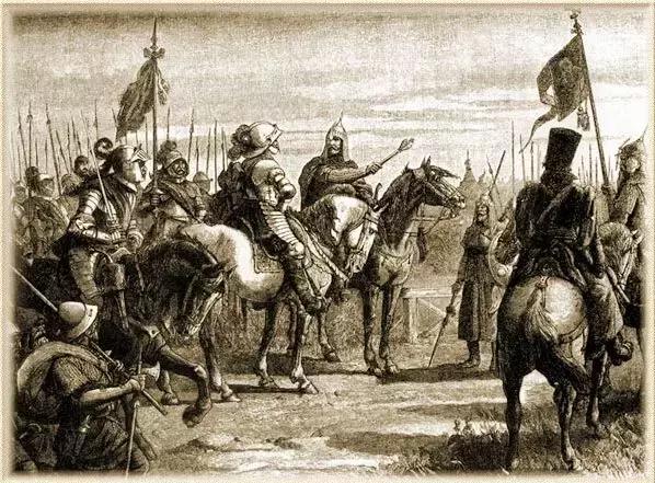 波兰翼骑兵冲锋,战意波兰翼骑兵和匈牙利骑兵对比